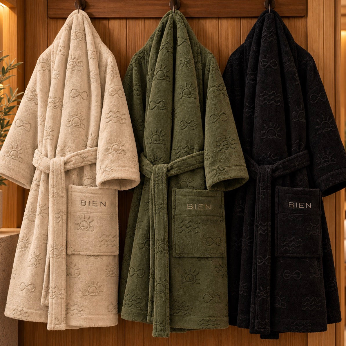BIEN Terry Towelling Robe