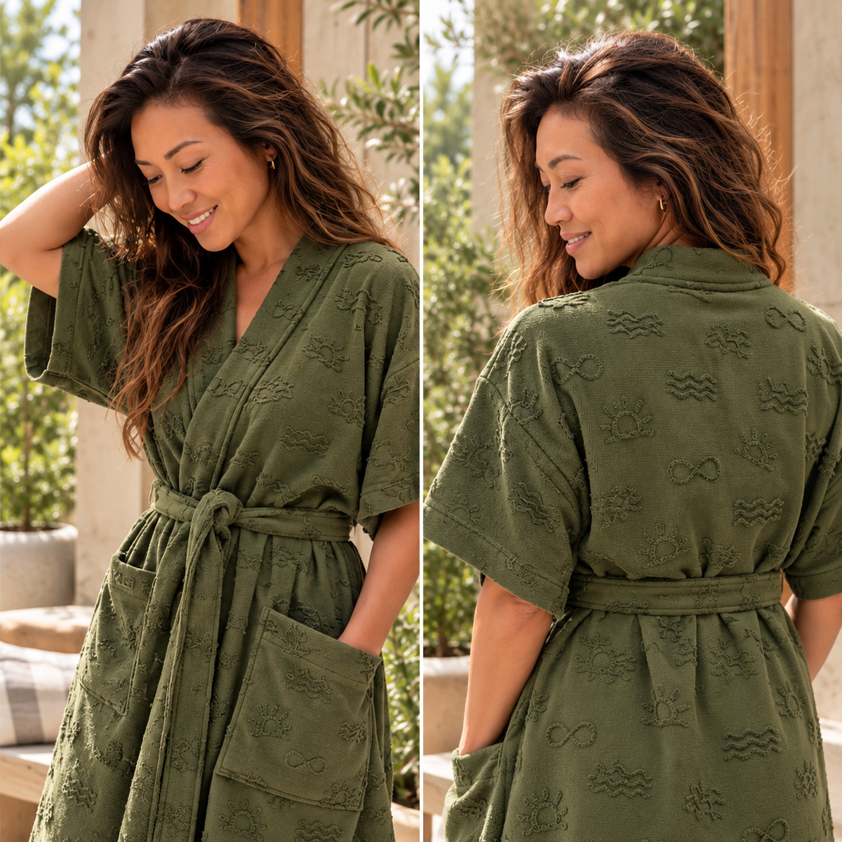 BIEN Terry Towelling Robe